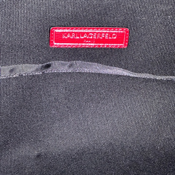 Karl Lagerfeld Embroidered Rainbow Tote - Picture 6 of 7